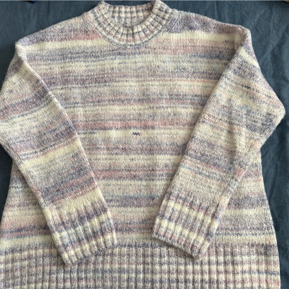 J. Crew Factory Sweaters - J.Crew Space-Dyed Mockneck Boyfriend Sweater NWT Size Medium